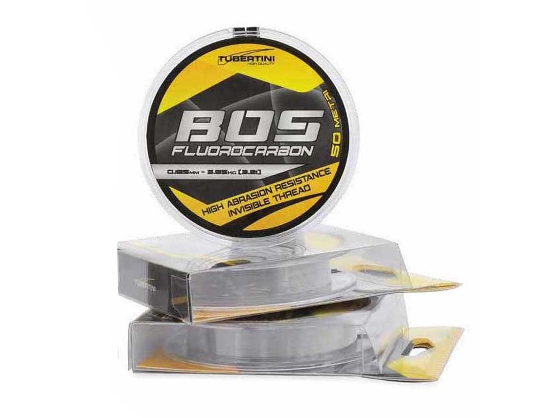 Fluorocarbono Bos 50 M Transparente 0.201 Mmtubertini