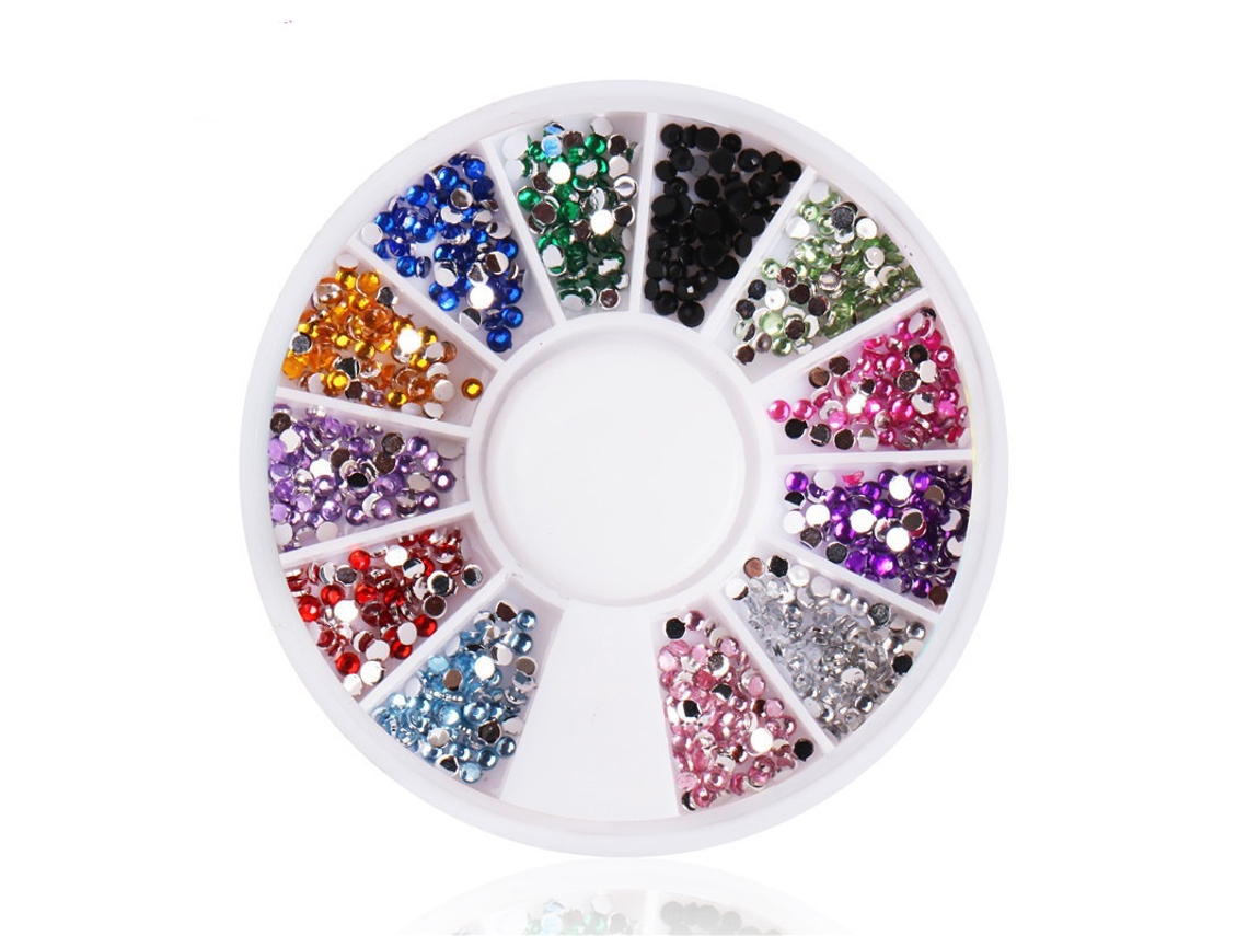 Acessórios para Unhas Decoradas com Strass, Cristais e Aplicações de Strass. MDUG