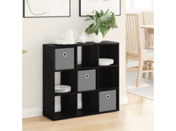 Vidaxl Buffet Carvalho Preto 73,5 X 24 X 69,5 Cm