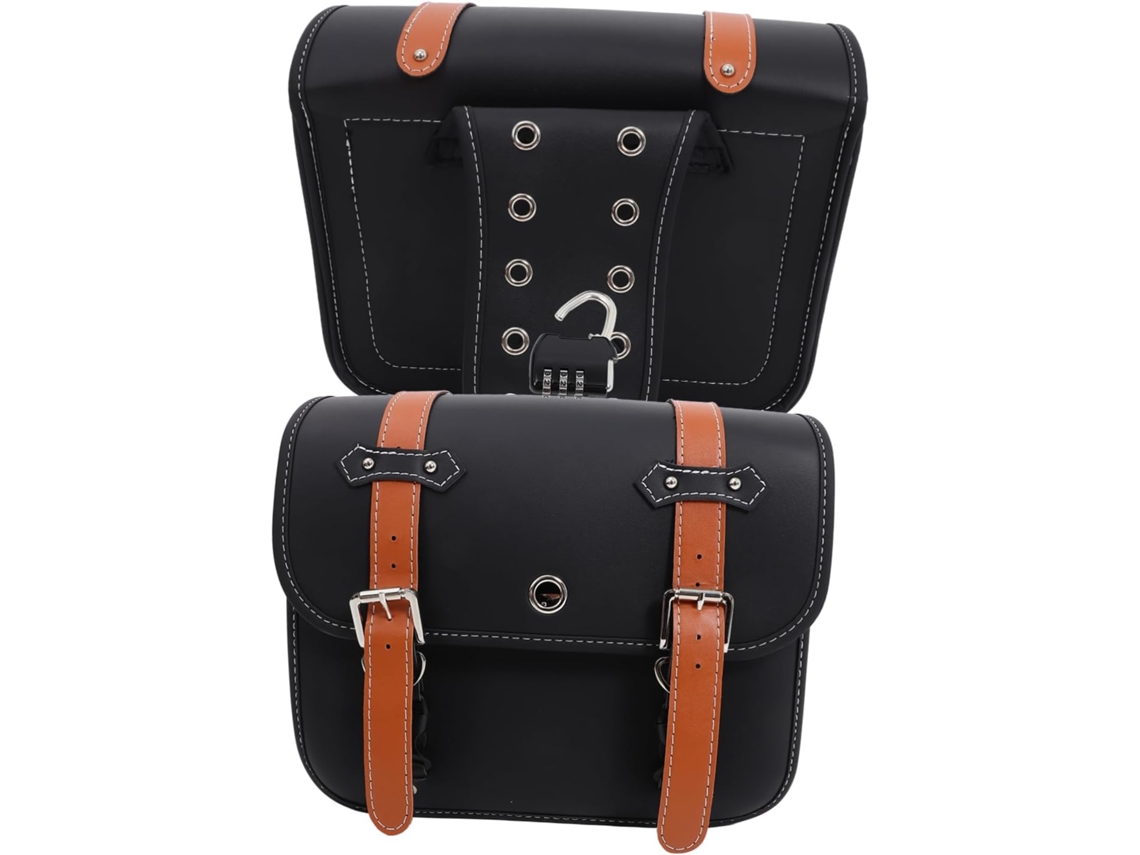 Conjunto De 2 Alforjes Vintage