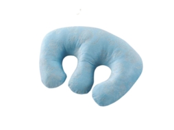Almohada Para Mesa De Masaje De Pecho Con Funda Lavable Para Salones De Belleza Y Hotel Azul