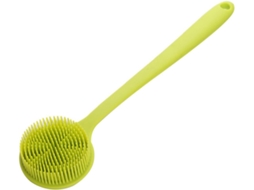 Escova Corporal De Silicone Healeved Com Cabo Longo Para Esfoliação No Chuveiro, Banho, Costas E Massagem Facial