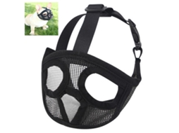 Boinas Para Cães Ajustáveis Respiráveis Anti Mordida