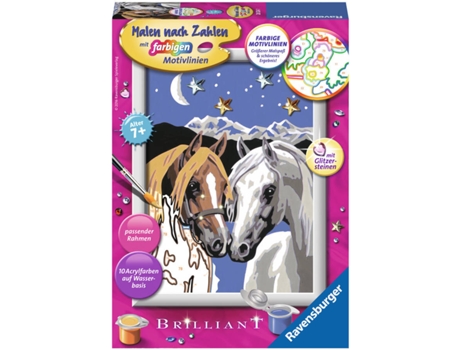 Livro para Colorir RAVENSBURGER Cavalos