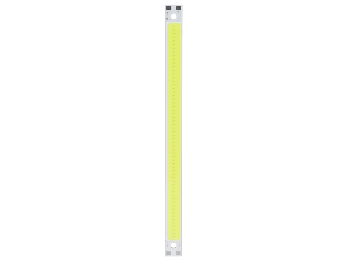 Chip Led Cob 10w 12 14v 3000 6500k Fonte de Luz Tira Diy | S/MARCA