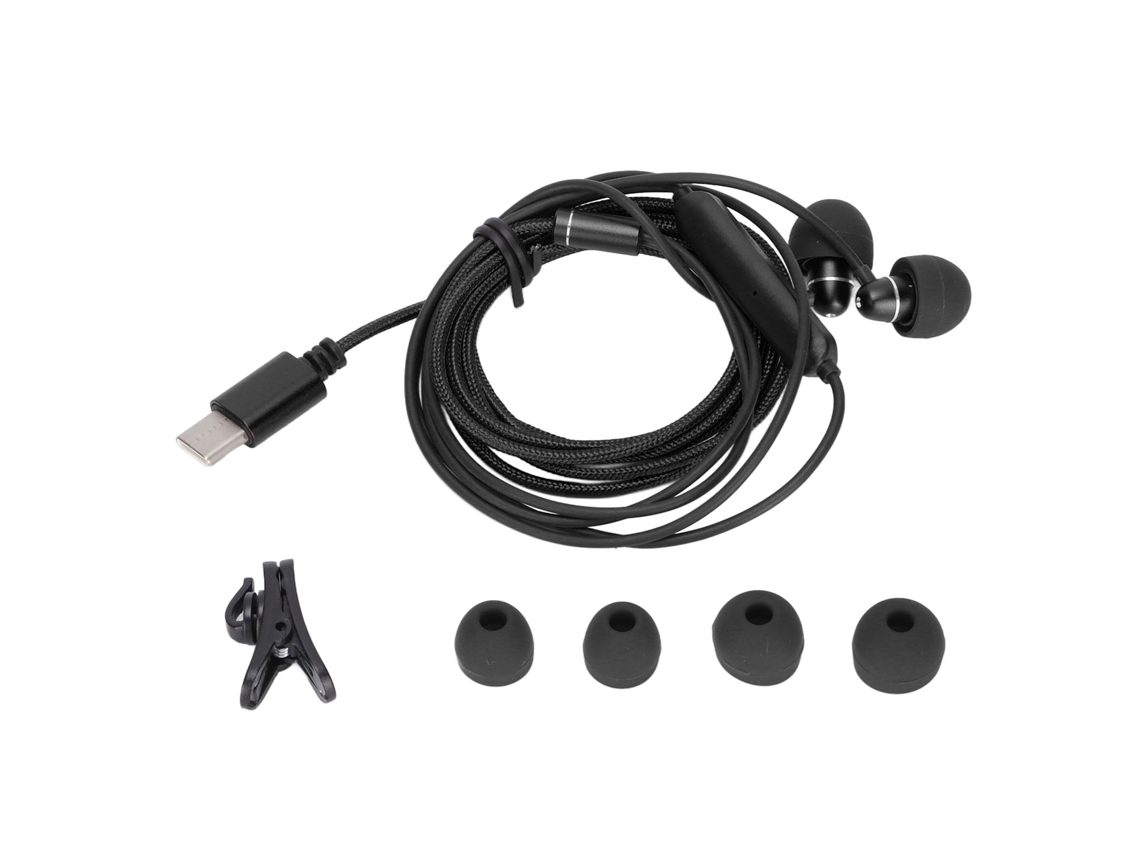 Fones de Ouvido In ear Type c LAXISCREED com Microfone e Controle de Volume