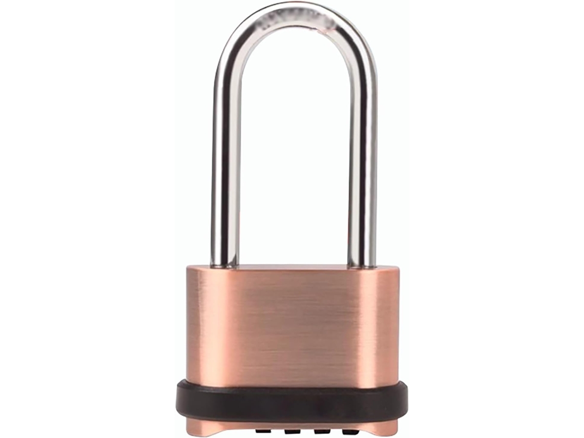 Cadeado Portátil Com Combinação, Resistente À Ferrugem, Design