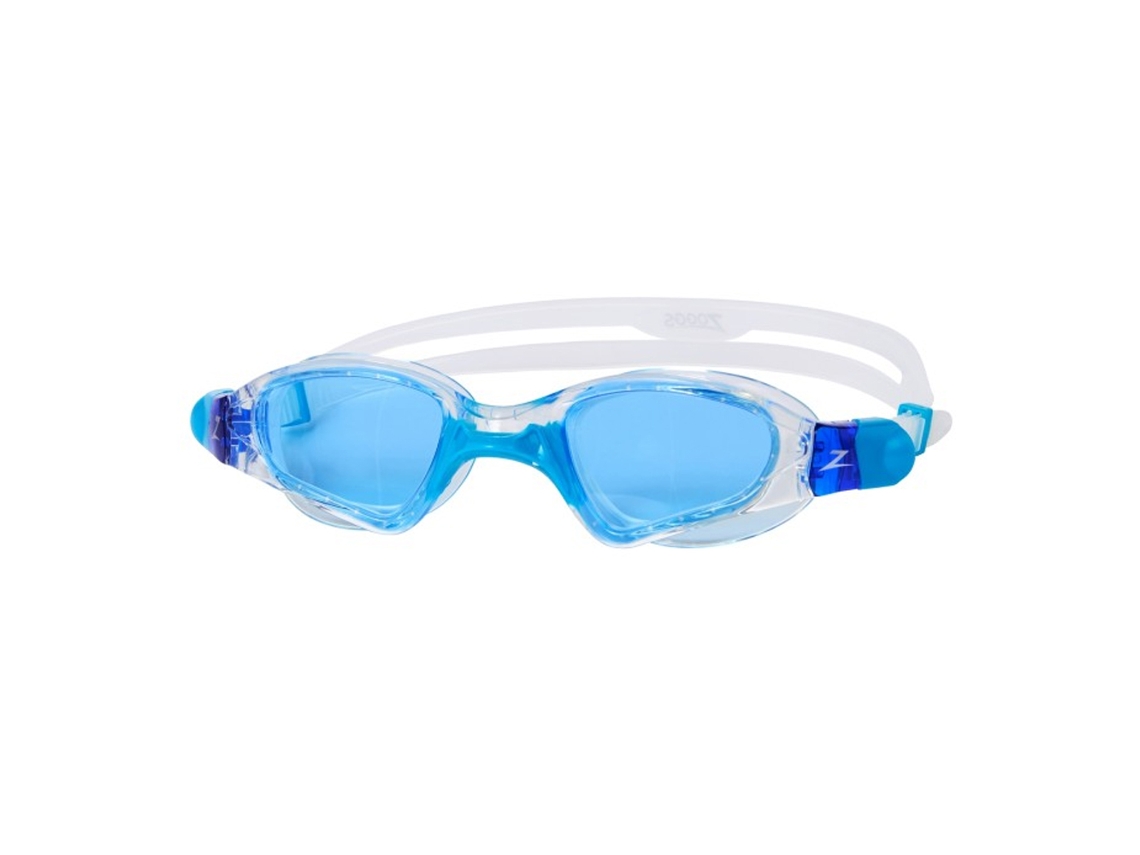 Óculos de Natação Unissex Adulto Spectra Logo Tamanho Único Transparente/ Azul/ Turquesa// AQUAFORGE