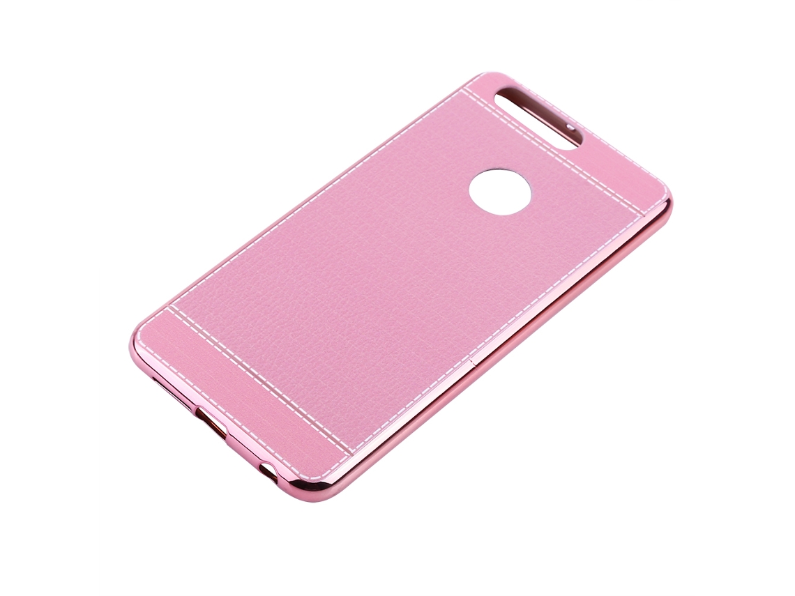 Capa de Telefone EOOCOO (tpu Eletroplatada com Padrão de Lichia)