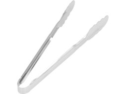Pinça De Aço Inoxidável Resistente Para Alimentos, Versátil Para Churrasco, Culinária E Camping, Feita De Aço Inoxidável