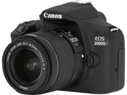 Kit Máquina Fotográfica Reflex CANON  EOS 2000D + 18-55mm f/3.5-5.6 IS (APS-C)