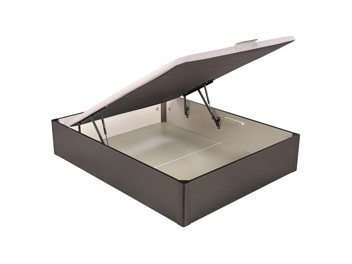 Sommier com Arrumação PIKOLIN Design Tampa Única - 105x200cm (36 Cm de Altura - Wengué)