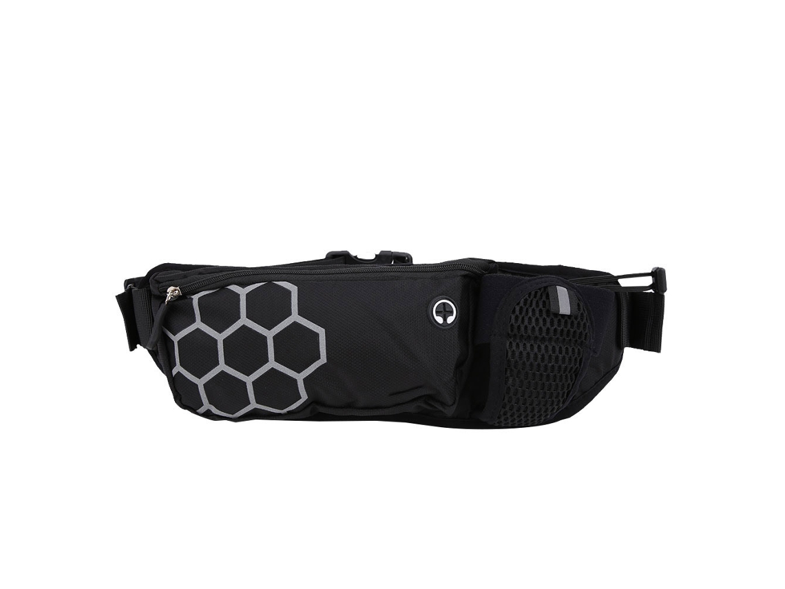 Pochete Esportiva, Impermeável, Corrida, Cor Preta AQUAFORGE