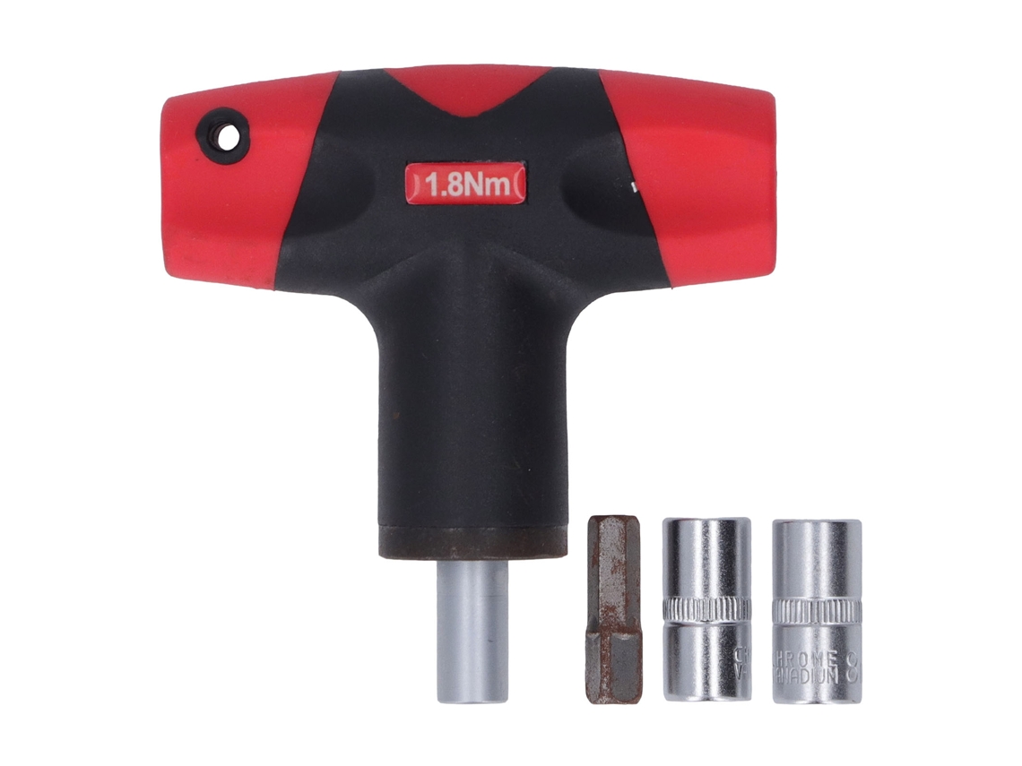 Chave T de Torção 1/4" Soquete Hexagonal