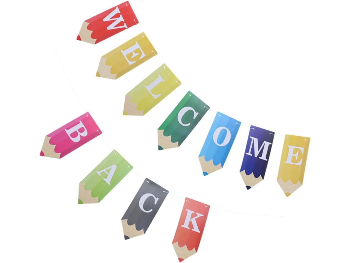 Letras De Boas-vindas Para Decoração Escolar, Ideais Infantil E O
