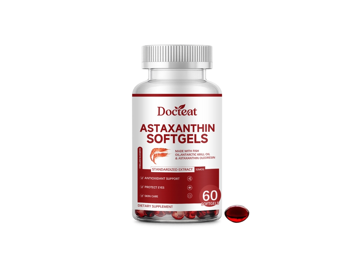 Astaxantina Docteat, Cápsulas de Saúde e Bem estar Diário LAXISCREED