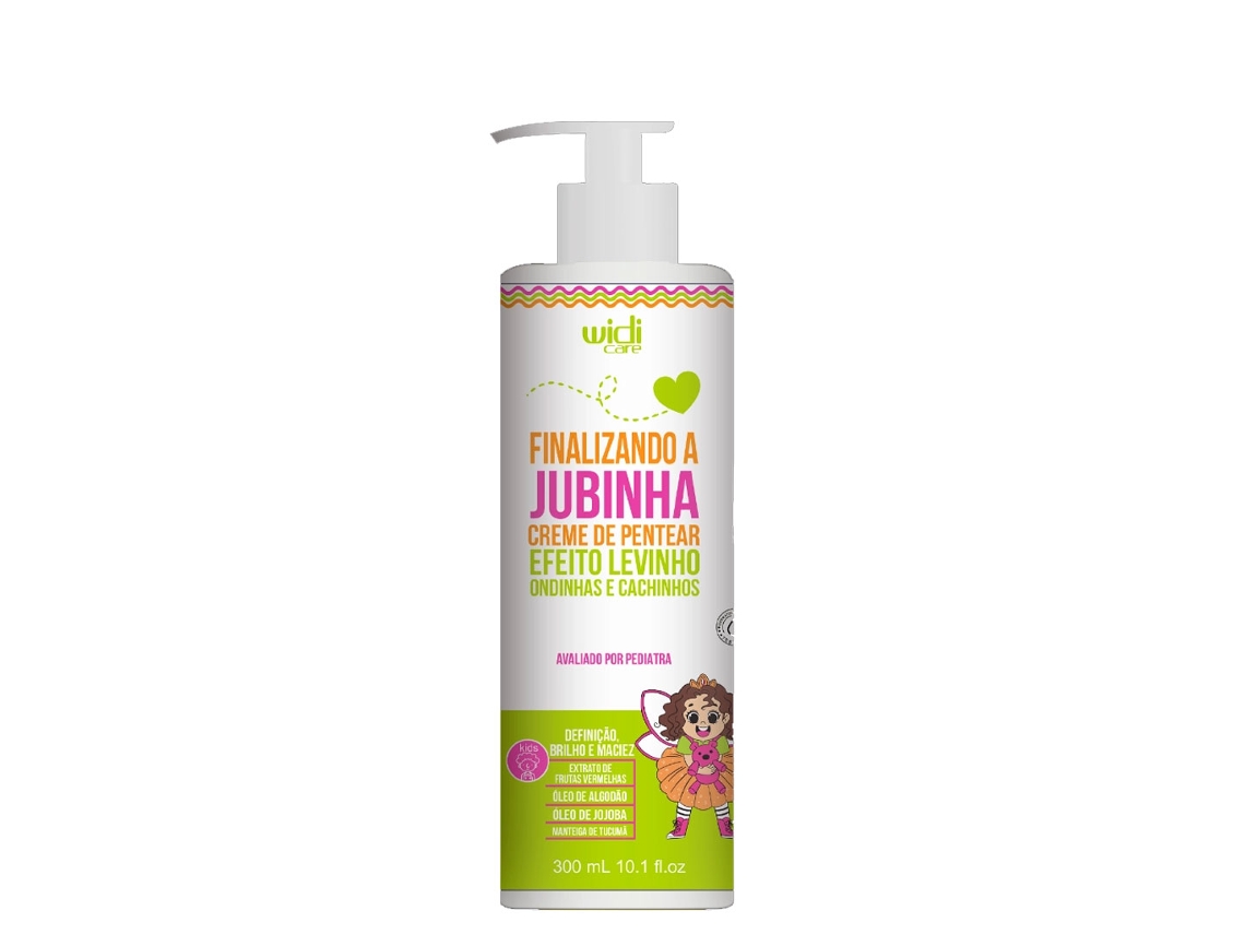 Finalizando A Jubinha Creme De Pentear Efeito Levinho 300ml Widi Care