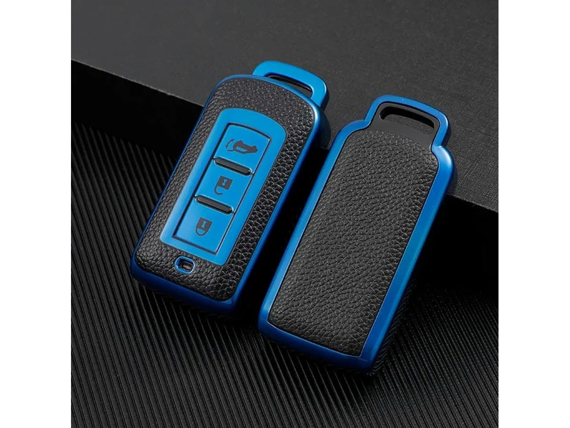 Capa Protetora De Tpu Para Chave Carro Mitsubishi Pajero 3-outlander Iii 2013-2019asx 2020 Acessórios Chaveiro