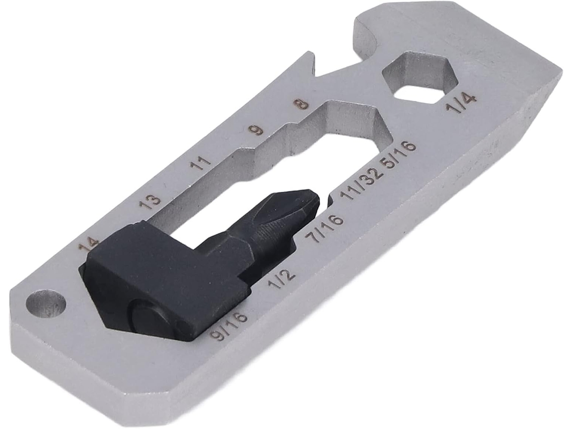 Zunate 7em 1-multiferramenta, Chaveiro, Chave De Fenda, Abridor De Garrafas, Chave Inglesa, Ferramenta De Bolso Com