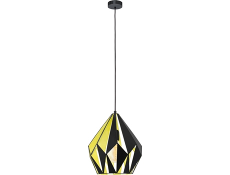 Candeeiro Suspenso  Carlton 1 49256 (E27 - 1 x 60 W - Aço)