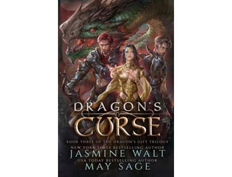 Livro Dragons Curse de Jasmine Walt e May Sage (Inglês)