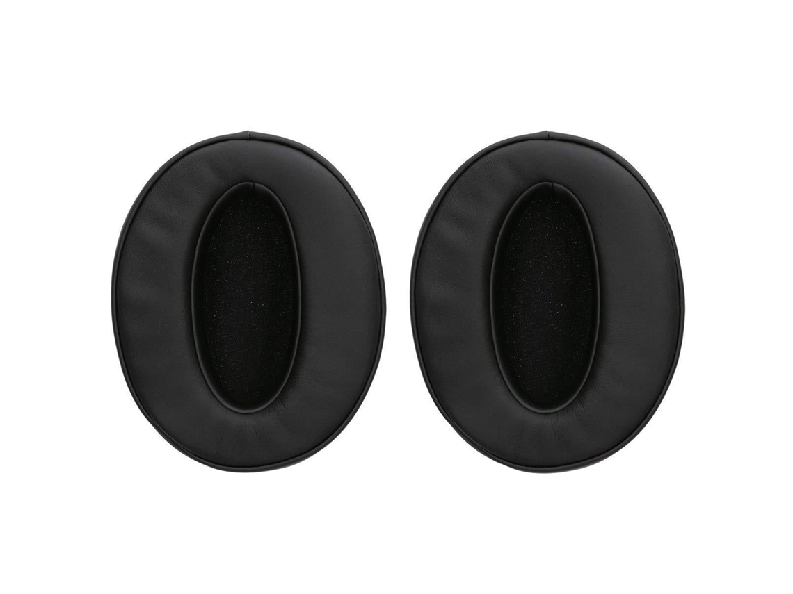 Almofadas Zruxe Para Auscultadores Sennheiser Hd4.50 Btnc (2 Unidades, Pele Proteica, Espuma De Memória, 90x80mm, Preto)