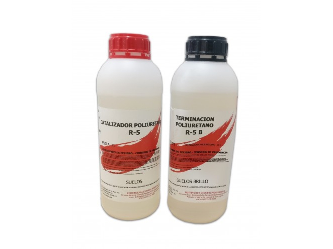 Verniz Piso Brilhante 2-Componentes R-5 1Lt+1Lt