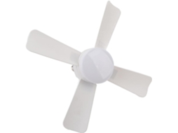 Lâmpada De Teto Regulável 1000 Lúmens Para Ventilador