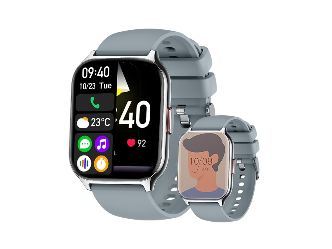 Smartwatch P95 2.1 Polegadas Tft 24 Modos Esportivos Feminino Rosa YEMAESRE