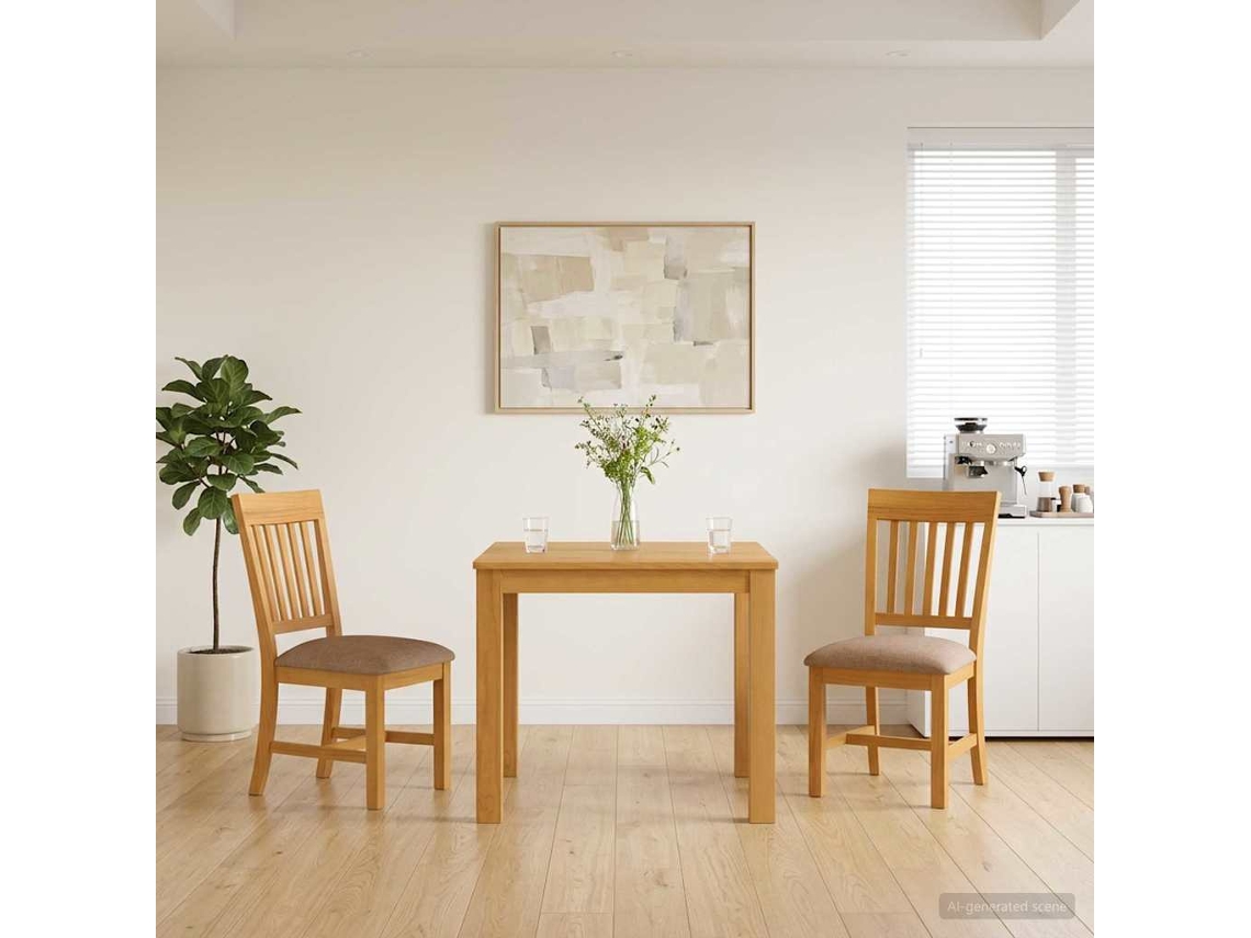 Vidaxl Conjunto De Sala De Jantar 3 Unid. Cinzento