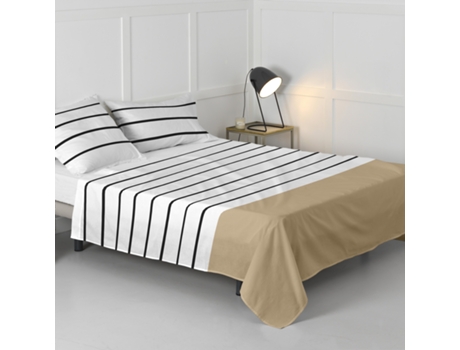 Lençol de Cima HAPPYFRIDAY Blush sand Cama 180/200 (260x270 cm)
