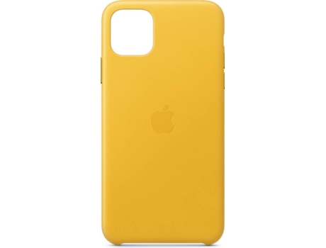 Capa APPLE iPhone 11 Pro Max Leather Amarelo | Worten.pt