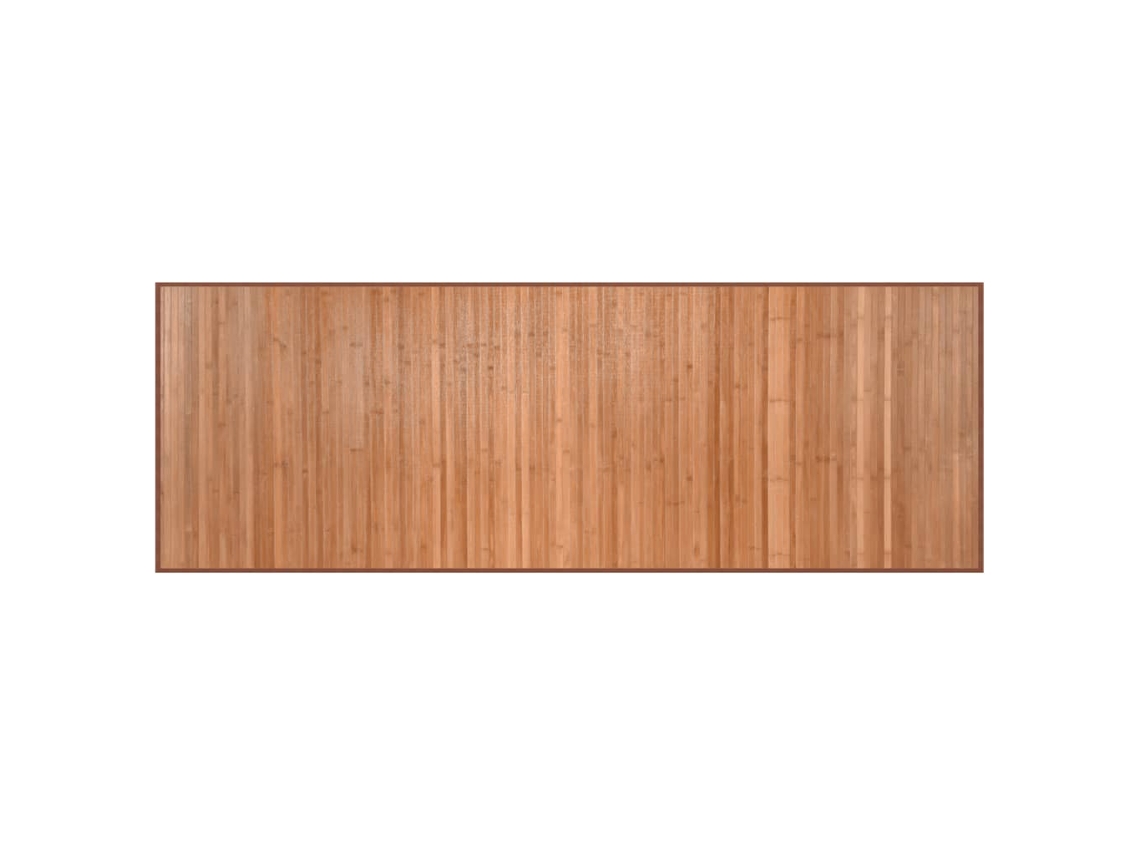 Tapete VIDAXL Marrom Bambu (200x70 cm)