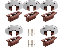Kit De Reparo Corrediças Gaveta Ultechnovo, Em Plástico E Metal, Para Manutenção De Armários Cozinha E Quarto