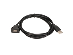 Cabo Extensão Usb 2.0 Carro Pvc Impermeável Painel