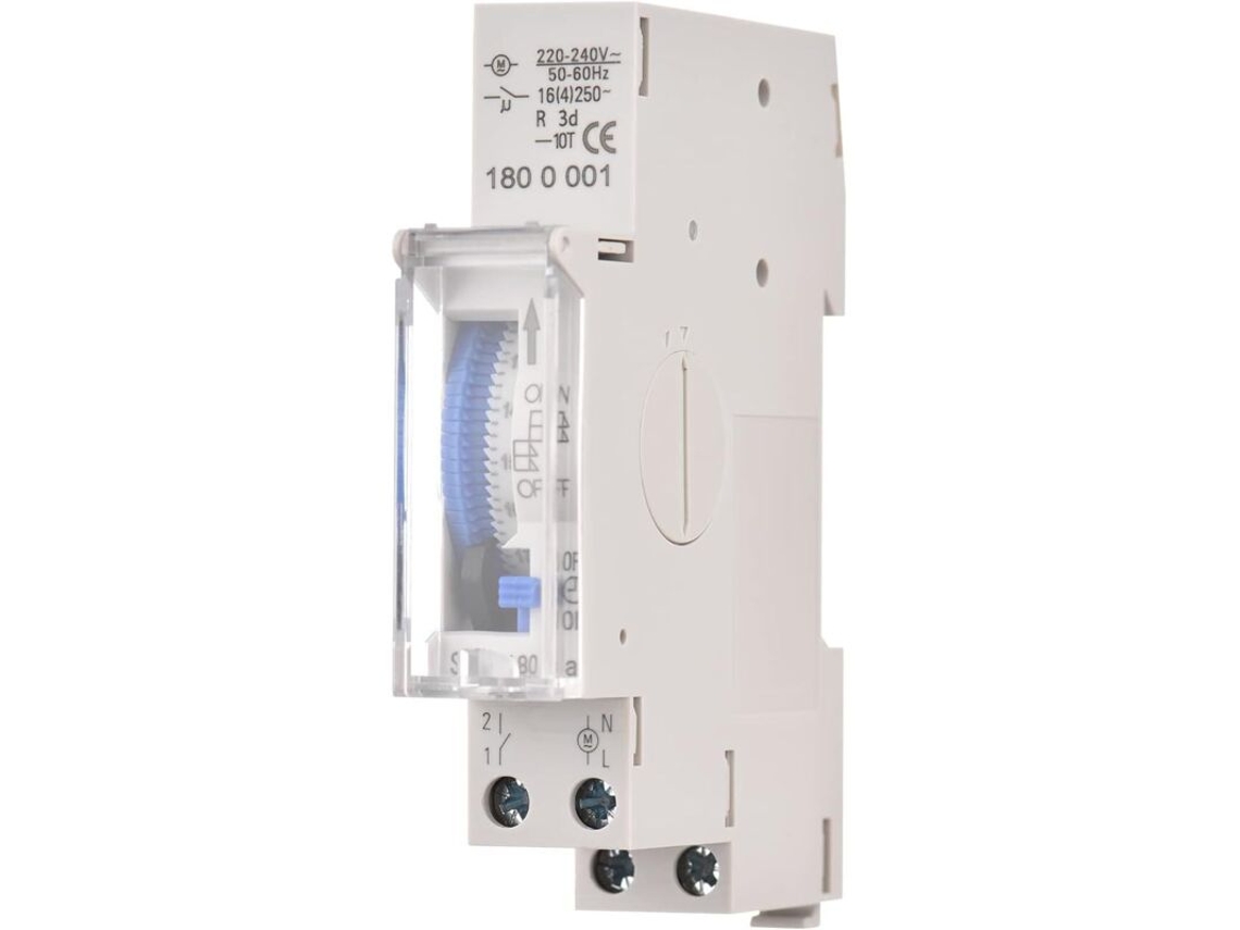 Temporizador Semanal AQUAFORGE de 12V, com controle digital