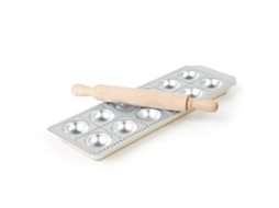 Forminha de ravioli com rolo, 12 peças, HENDI