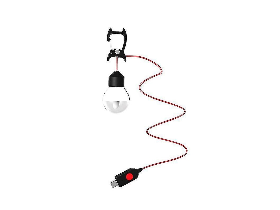 Lanternas De Acampamento Ao Ar Livre, Luz De Barraca, Lâmpada Suspensa, À Prova Dágua Ipx4, Lâmpada De Emergência Usb, Lanterna Vermelha Olysi Shop