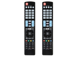 Aetheria 2 Controles Remotos Tv Universal para Lg Smart 3d Led, Modelo Akb74115502, Substituição