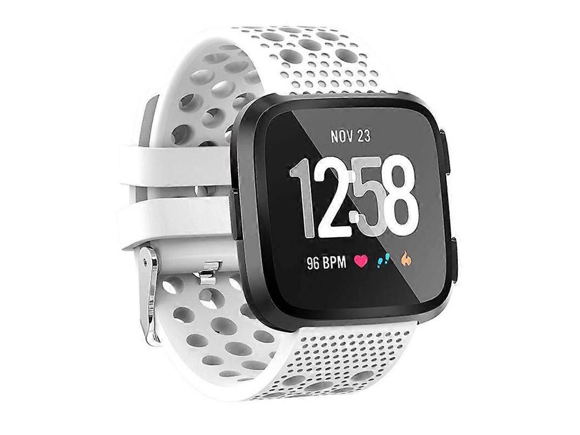 Pulseira Inteligente Com Orifícios De Ventilação Para Fitbit Versa Nostalgia88