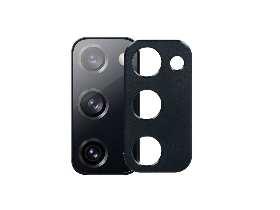 Protetor Cámara Metalizado Preto para Samsung Galaxy S20 Fe LA CASA DE LAS CARCASAS