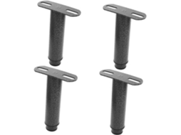 Conjunto De 4 Pés Suporte Ajustáveis Para Sofá, Cama E Armário Fácil De Instalar Com Altura Ajustável