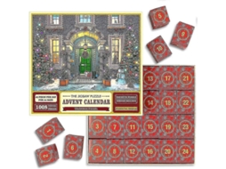 2026 calendario de Adviento 2023, Rompecabezas Navideño para Niños, 24 Cajas Portátiles, 1000 Piezas, Familia Interactiva