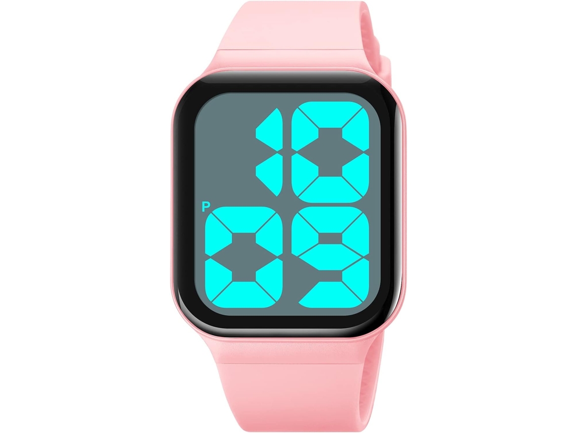 Lurelia Relógio De Pulso, Data/calendário, Abs, Tpu, Branco, Rosa