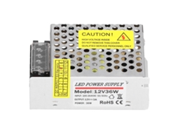 Fuente de Alimentación Switching 12v 36w 3a para Tiras Led Y Cámaras de Seguridad