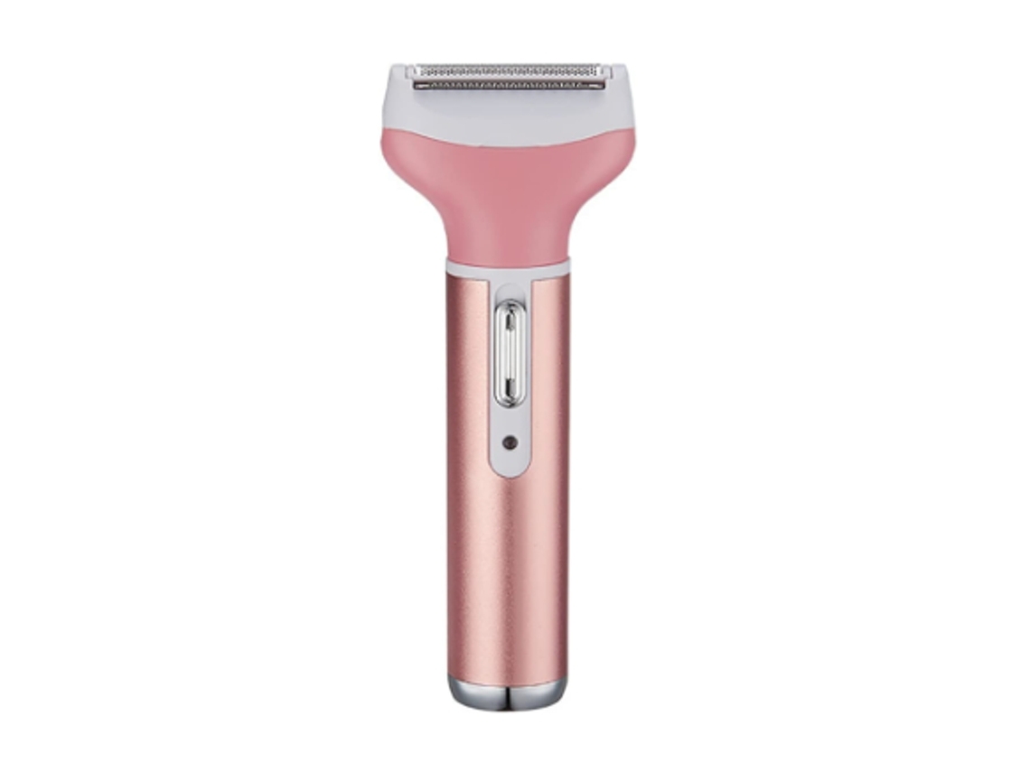 Remoção De Depilador De Cabelo Para Mulheres Barbeador De Cabelo Facial Sem Fio Portátil Rosa Yunzii