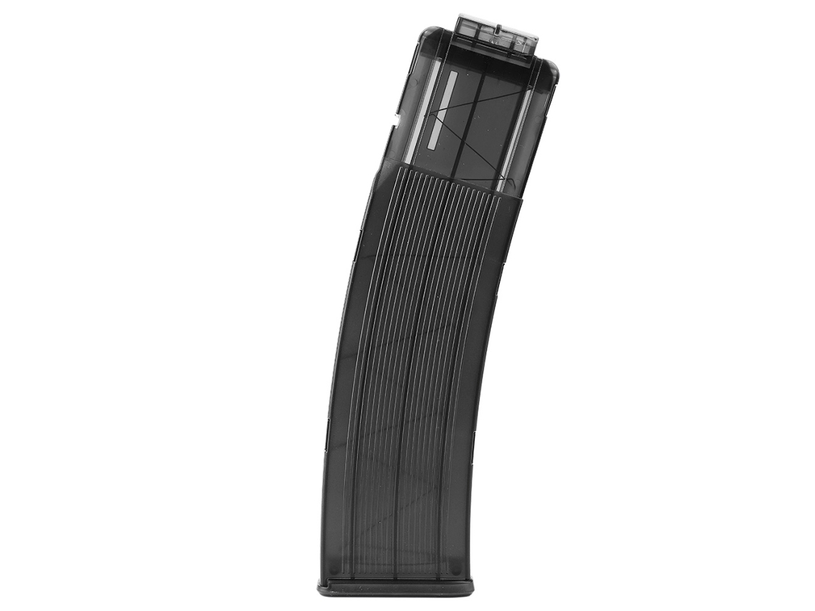 Clip De Balas Suaves De Espuma Para Pistola De Brinquedo Dart Eva 22 Cartuchos Portador Plástico (preto)