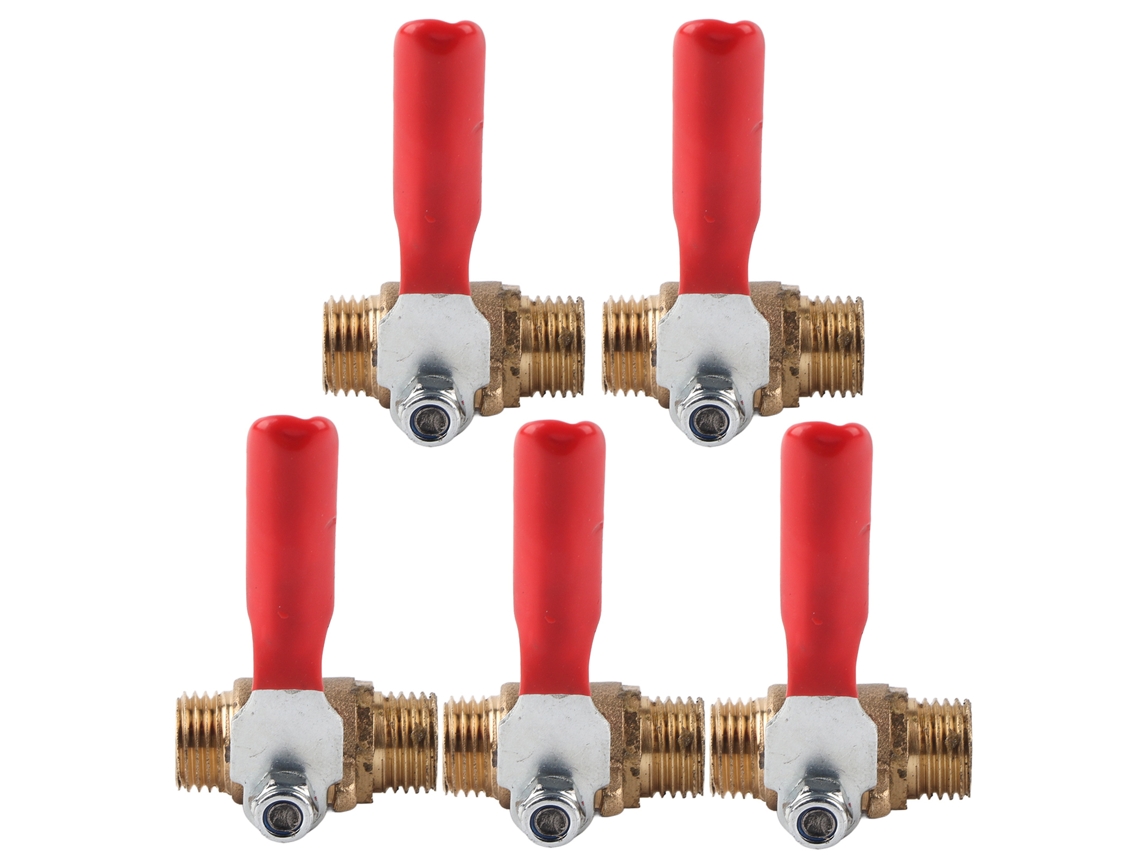 Válvula De Esfera Em Latão Laxiscreed Com Roscas Externas G1/4 Para Zincagem Ideal