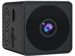 Mini Câmera Espiã, Câmera De Visão Noturna Hd 1080p Com Detecção De Movimento E Detector Gps De Visão Noturna Yizhood (preto)