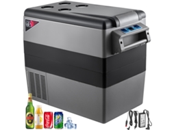 55l Geladeira Portátil Para Carro Succebuy, Freezer Compacto Para Casa E Viagens, 220 V, Prata